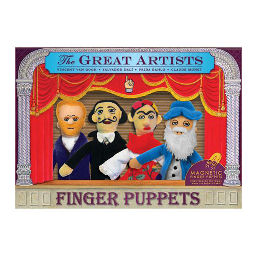 Great Artist Finger Puppets