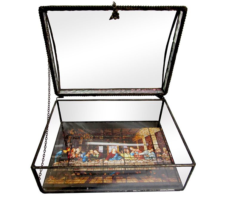 The Last Supper Window Glass Jewelry Box